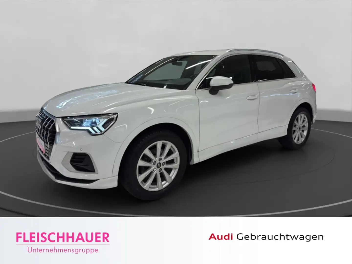 Audi Q3 35 TFSI advanced Navi+LED+AHK+Kamera+18''+VC+App-c Weiß - 1