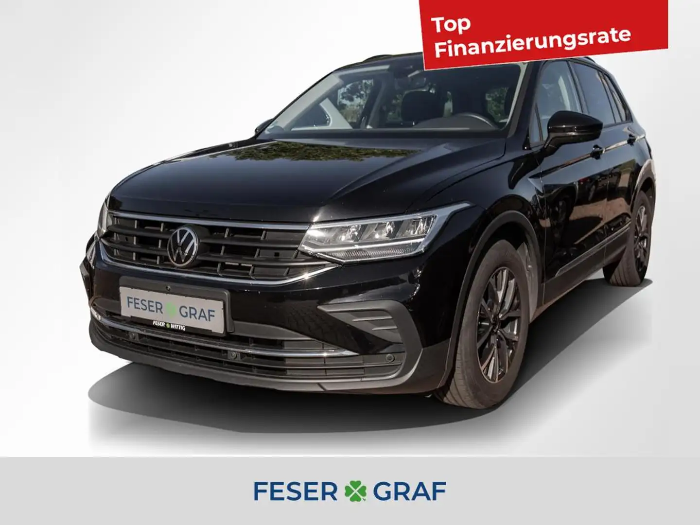 Volkswagen Tiguan Life 4M DSG Navi/ACC/LED/Tel/Standhz/AreaView/Lenk Noir - 1