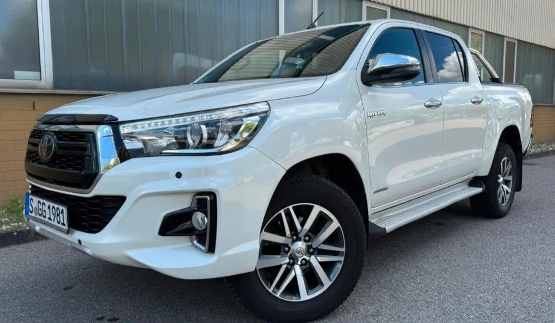 Toyota Hilux 2.4+ AUTO+NAVI+GARANTIE+LEDER+TÜV+ANHÄNGER Blanco - 2