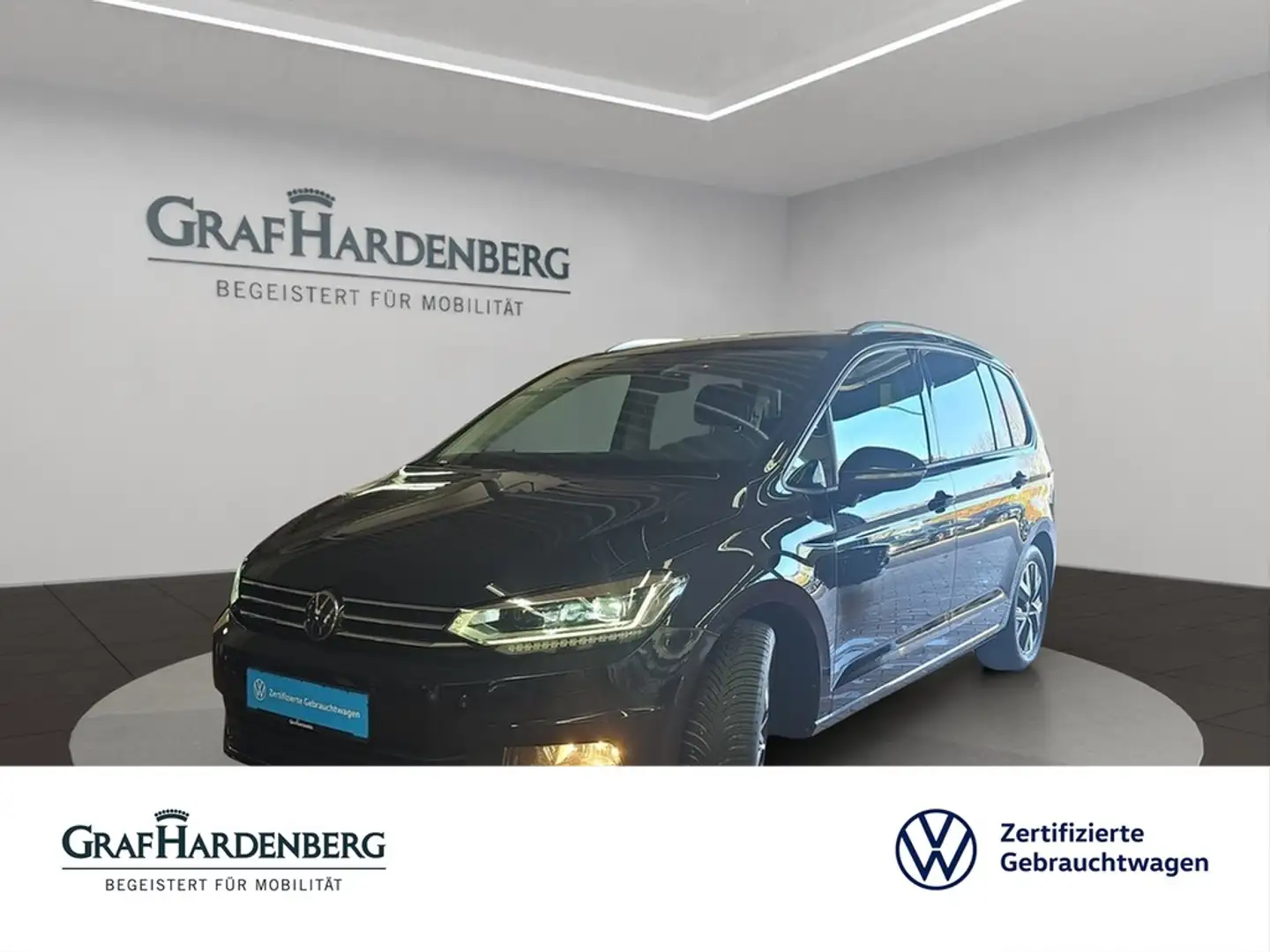 Volkswagen Touran MOVE 1.5 TSI DSG NaviPro AHK LED ACC Schwarz - 1