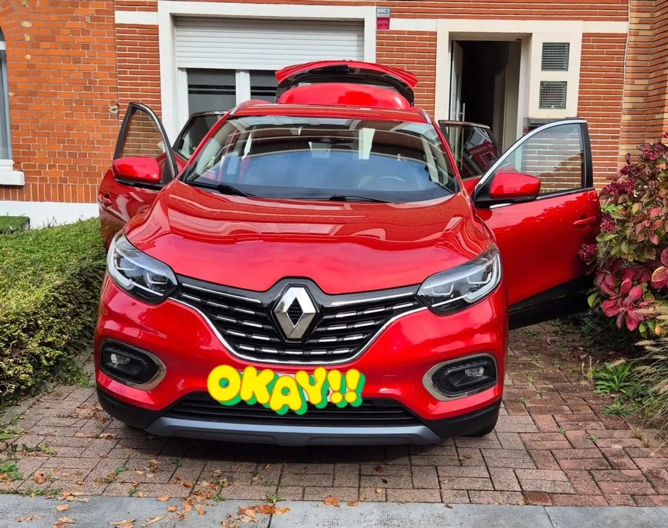 Renault Kadjar Kadjar 1.33 TCe Intens GPF (EU6D) Красный - 1