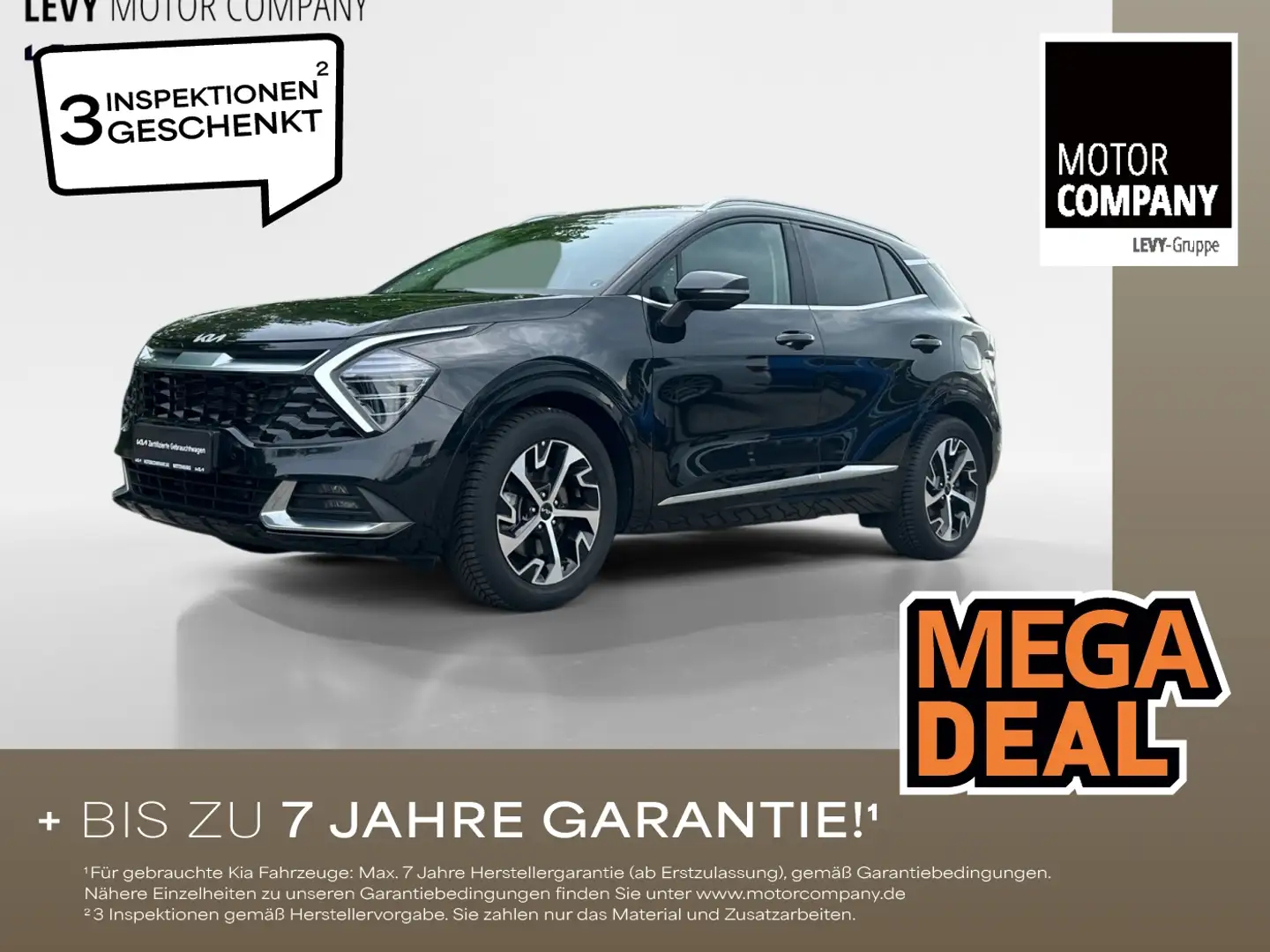 Kia Sportage 1.6 LED/Teill./Garantie Noir - 1