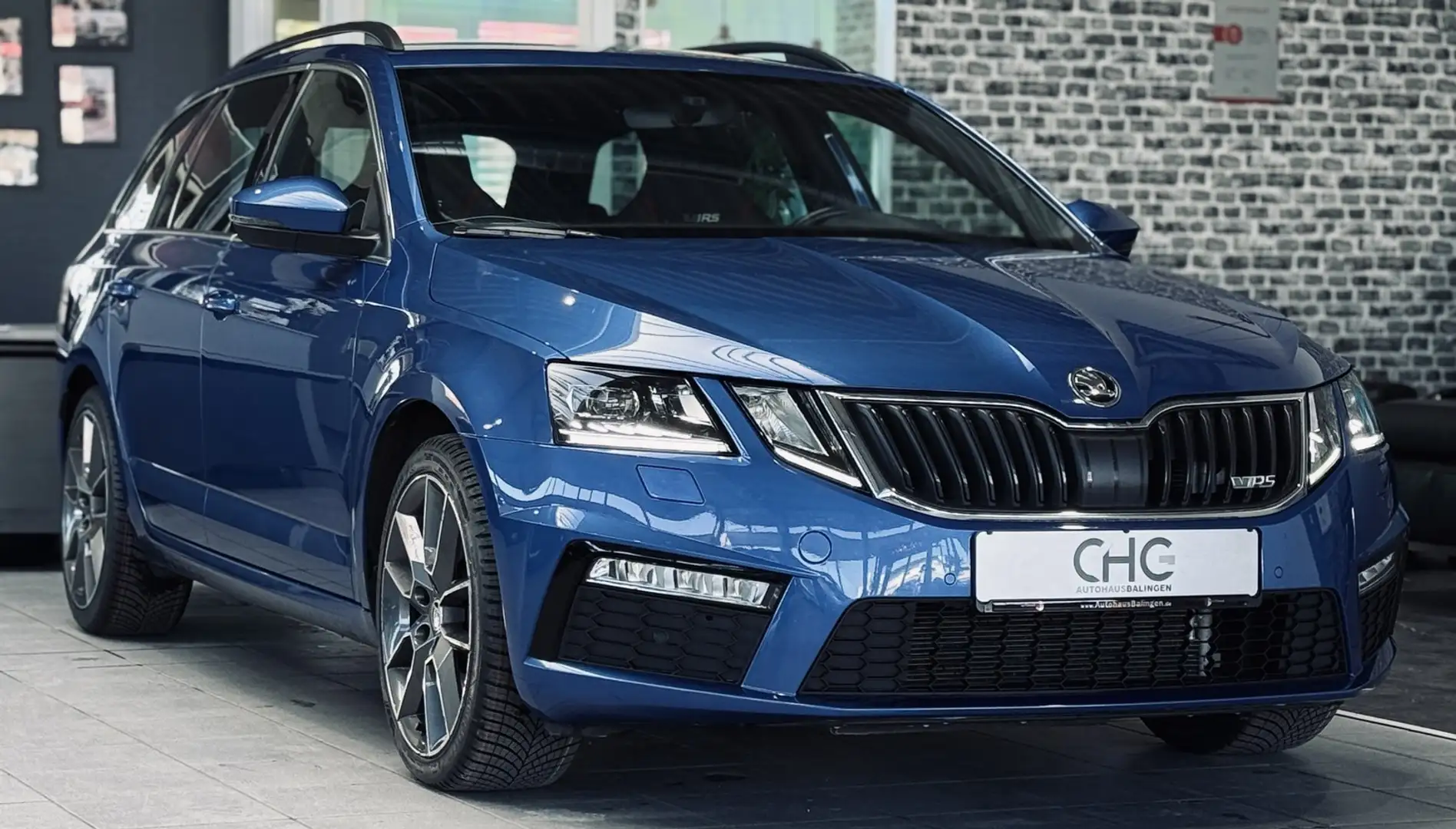 Skoda Octavia Combi RS 1.HD|CARPLAY|ACC|SHZ|PDC|DAB Blau - 1