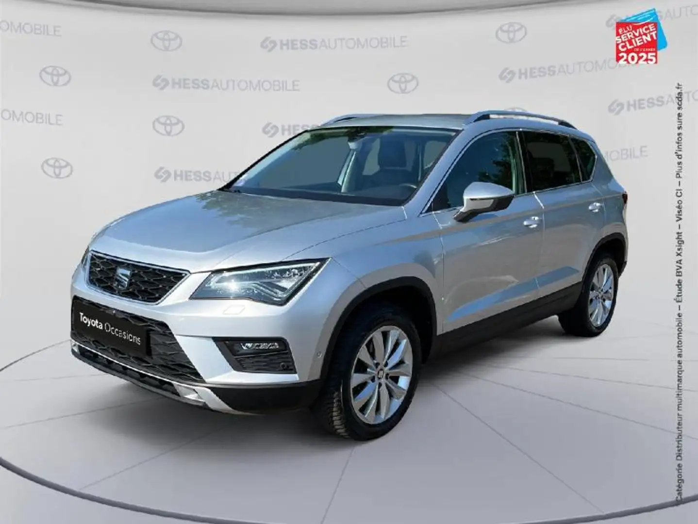 SEAT Ateca 1.4 EcoTSI 150ch ACT Start/Stop Style DSG Sieges c Gris - 1