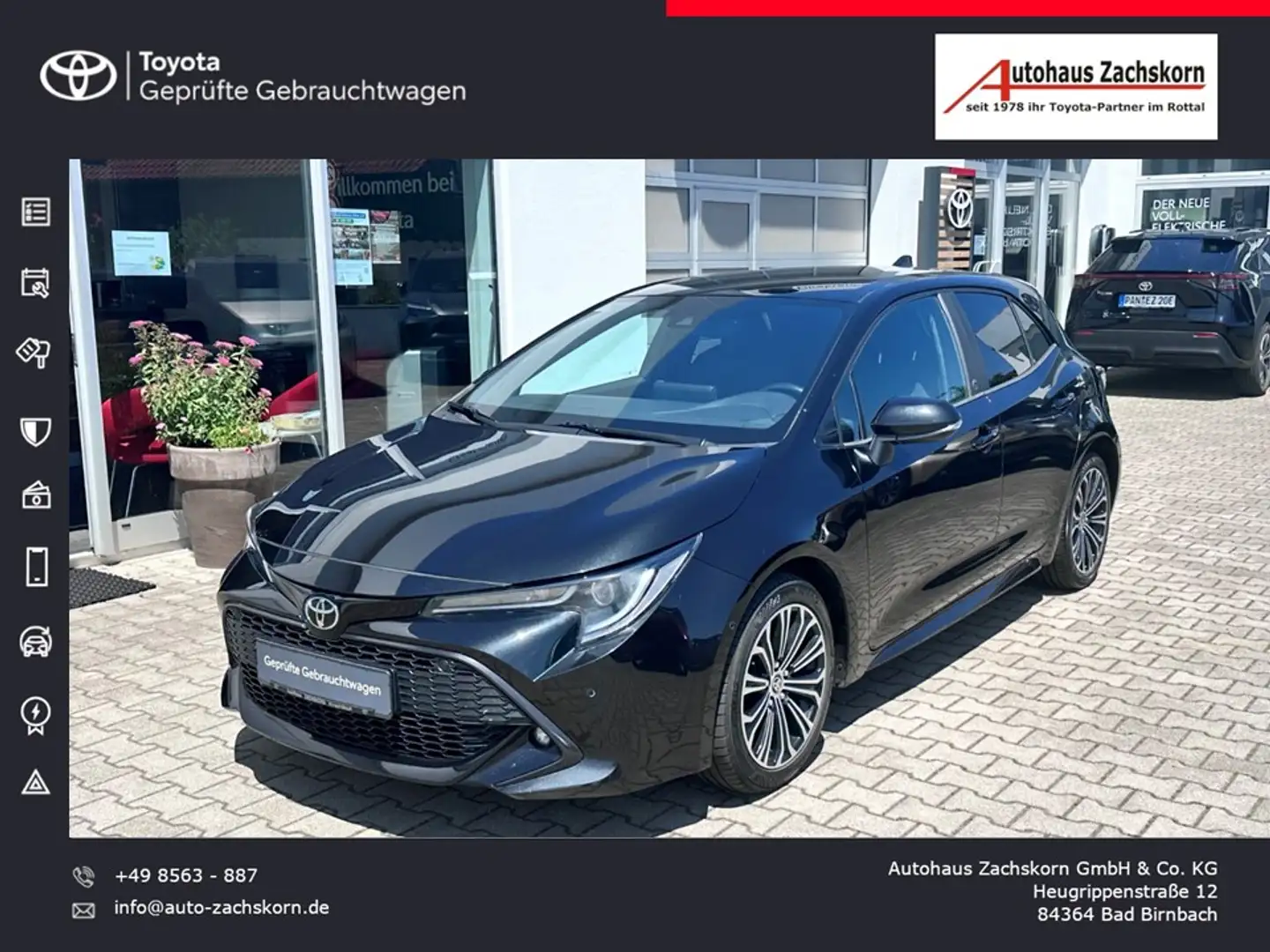 Toyota Corolla 1,2 l 5-tg., Team D + Technik P Schwarz - 1