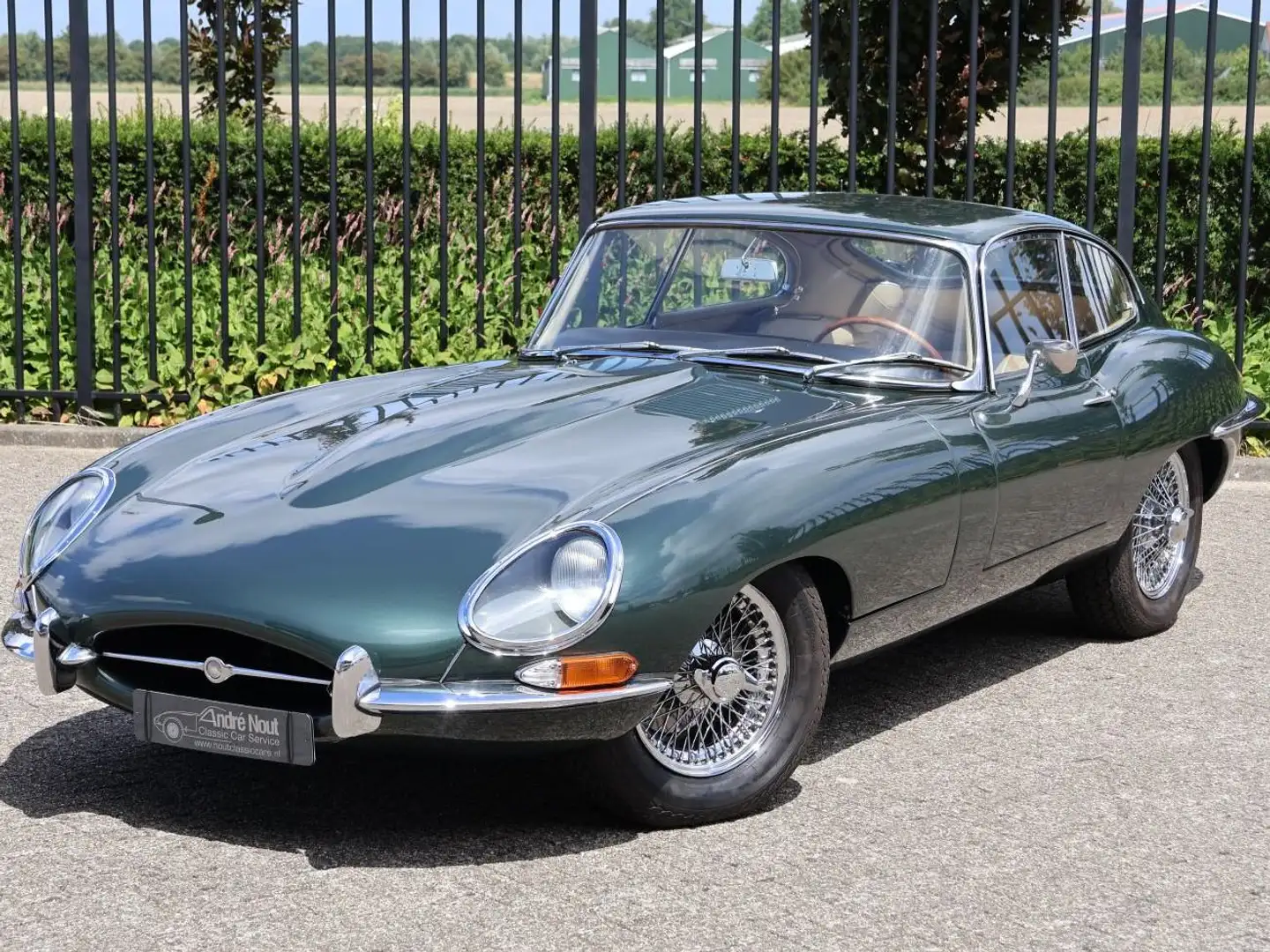 Jaguar E-Type 4.2 FHC Groen - 1
