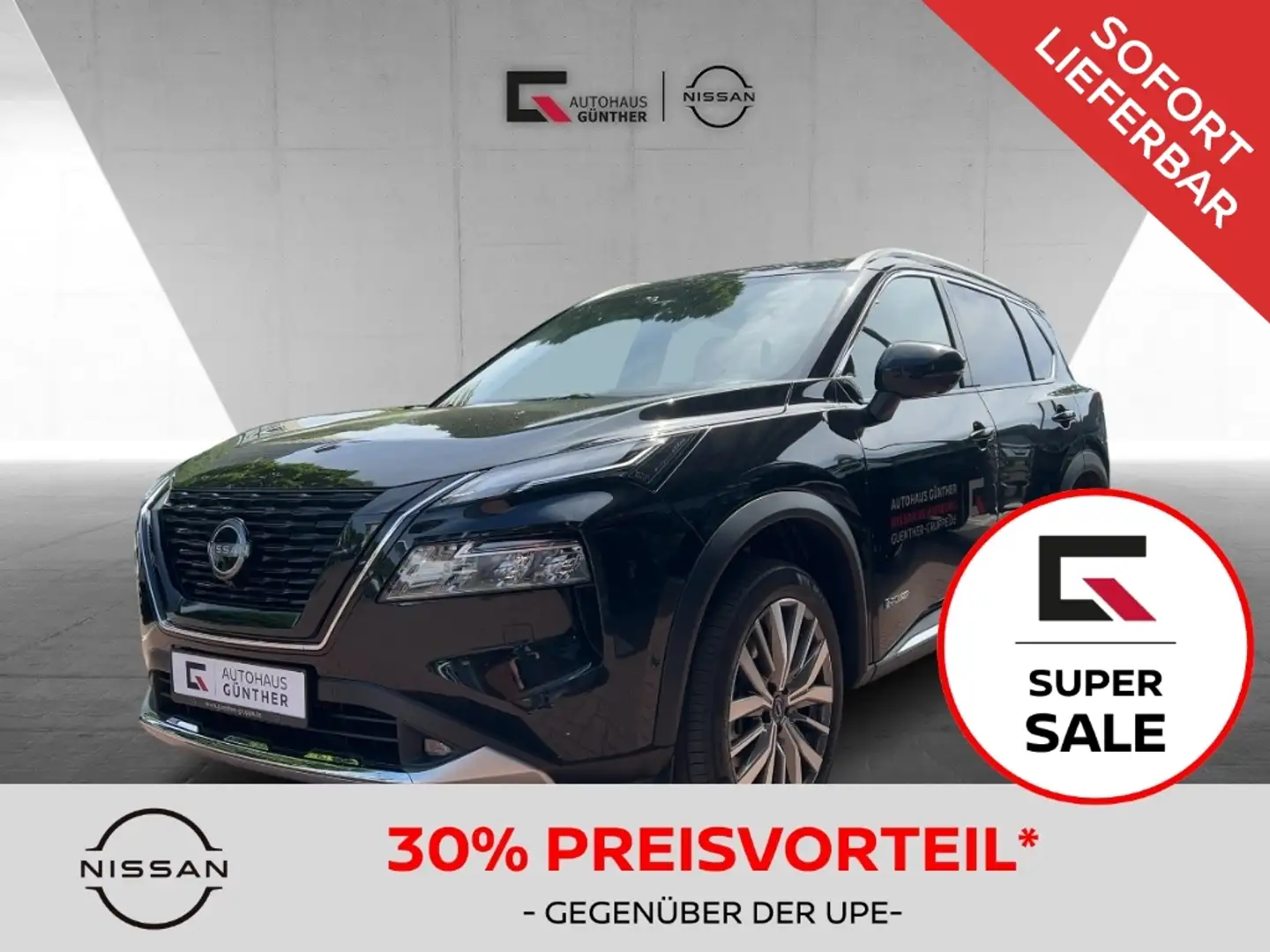Nissan X-Trail TEKNA Automatik 20Zoll/Winter/LED/Carplay Schwarz - 1