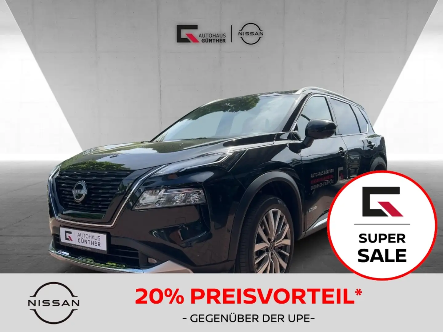 Nissan X-Trail TEKNA Automatik 20Zoll/Winter/LED/ePower Schwarz - 1
