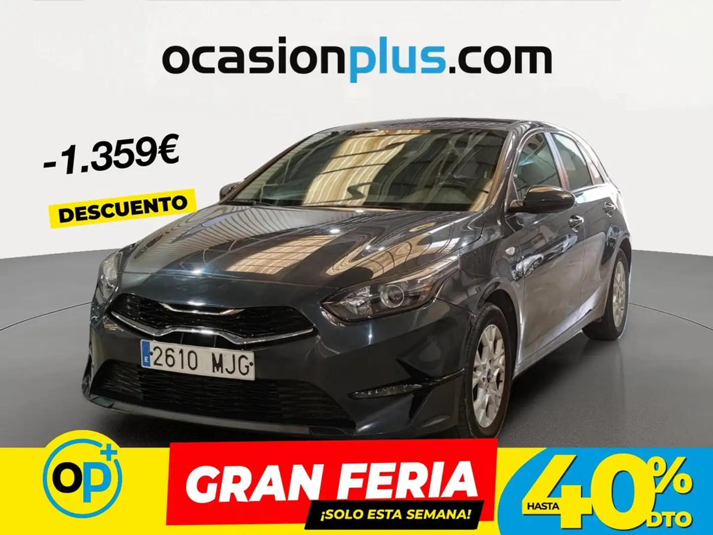 Kia Ceed / cee'd 1.6 MHEV iMT Eco-Dynamics Drive 136 Gris - 1