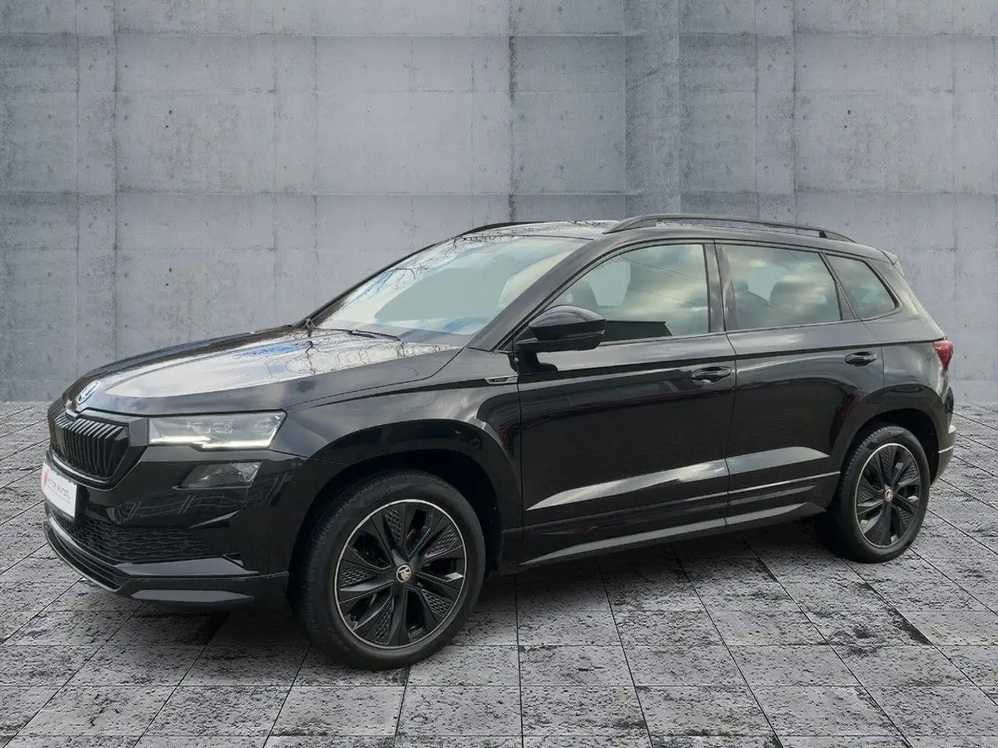 Skoda Karoq 2.0 TDI DSG 4x4 SPORTLINE BEAM+ACC+AHK+NAV Schwarz - 2