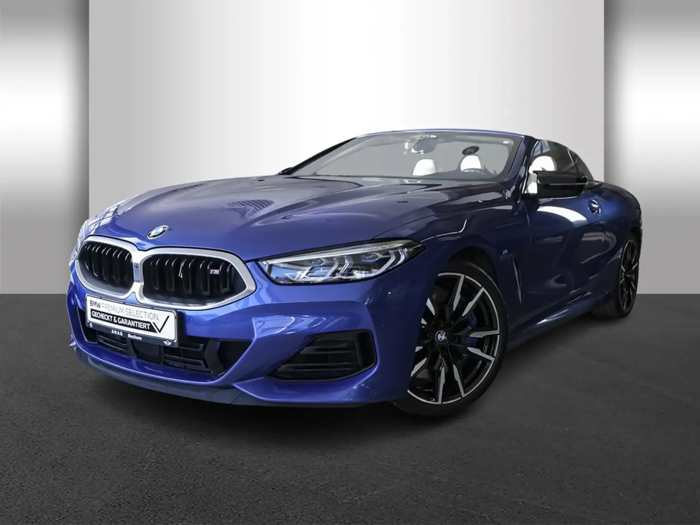 BMW M850 i xDrive Cabrio Innovationsp. Komfortzugang Bleu - 2