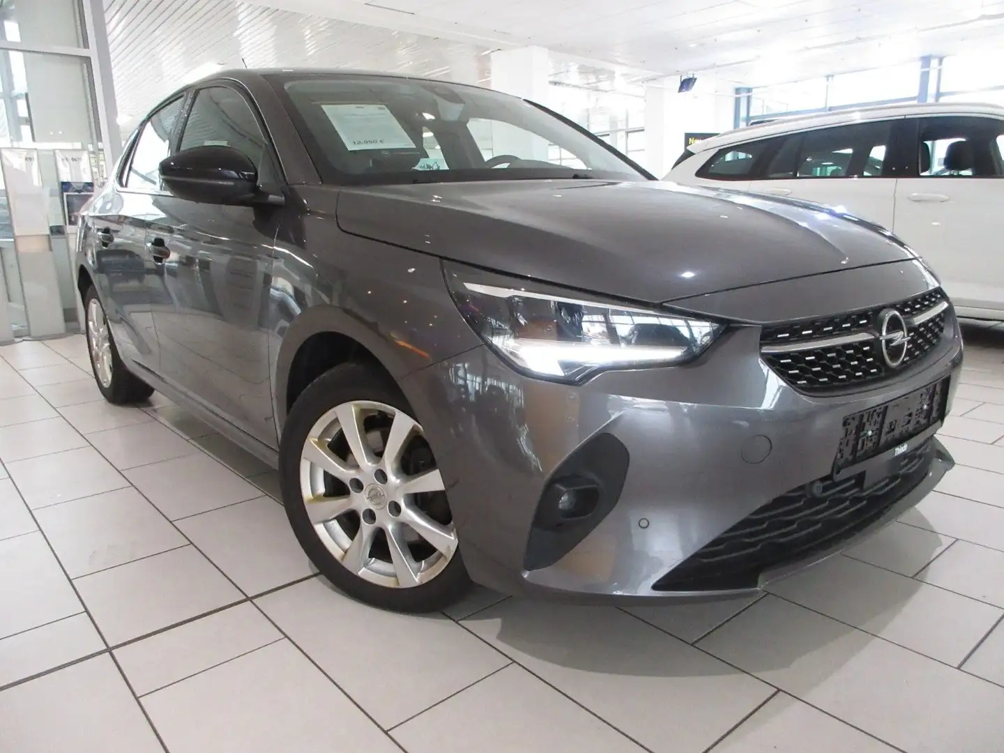 Opel Corsa F 1.2T Elegance NAVI/LED/PDC/R´CAM Gris - 1