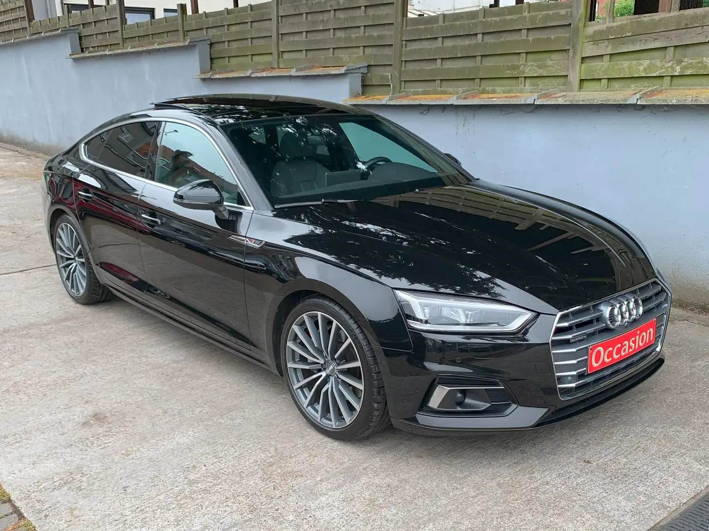 Audi A5 Sportback 2.0 TFSI Quattro Sport S tronic  S-LINE Noir - 1