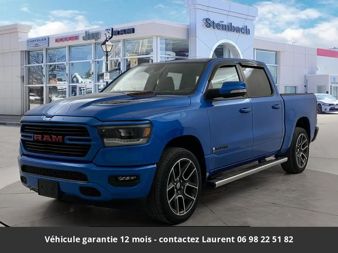 Dodge RAM Sport Night 12P 5.7L 4x4 Tout compris hors homolog Bleu - 1