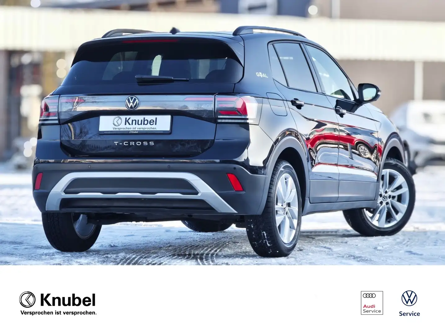 Volkswagen T-Cross GOAL 1.0 TSI DSG LED Navi AHK TravelAss. Schwarz - 2