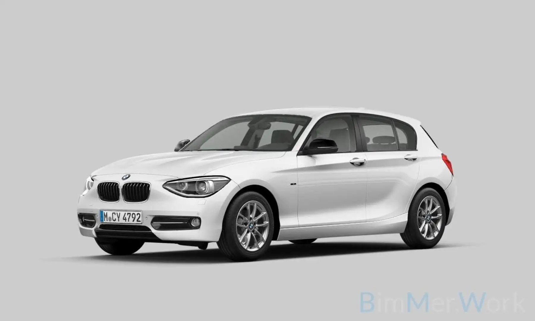 BMW 116 i Lim. 5-trg. Sport Line/ Xenon/ Navi Blanc - 1