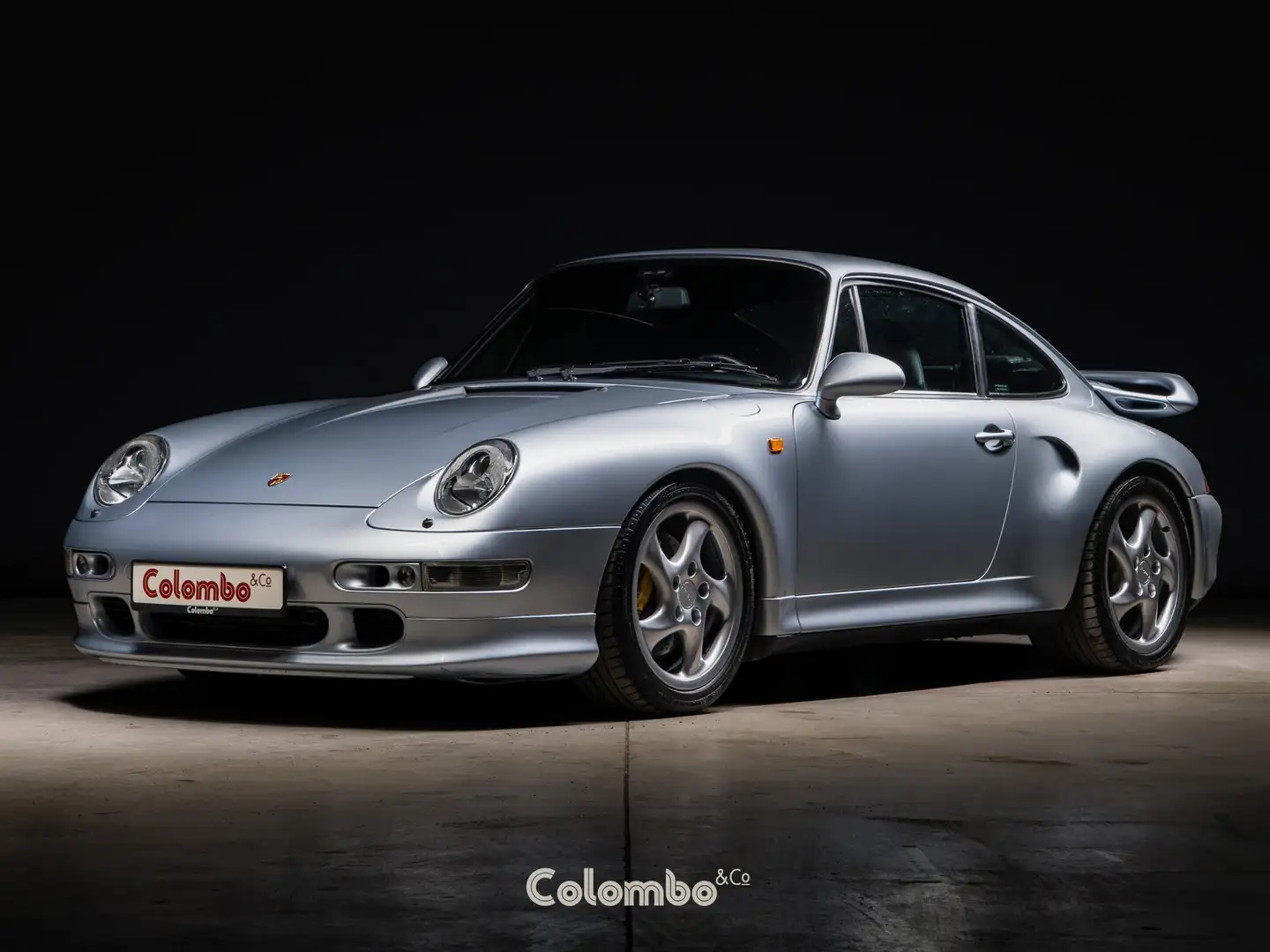 Porsche 993 911 Turbo Silber - 1