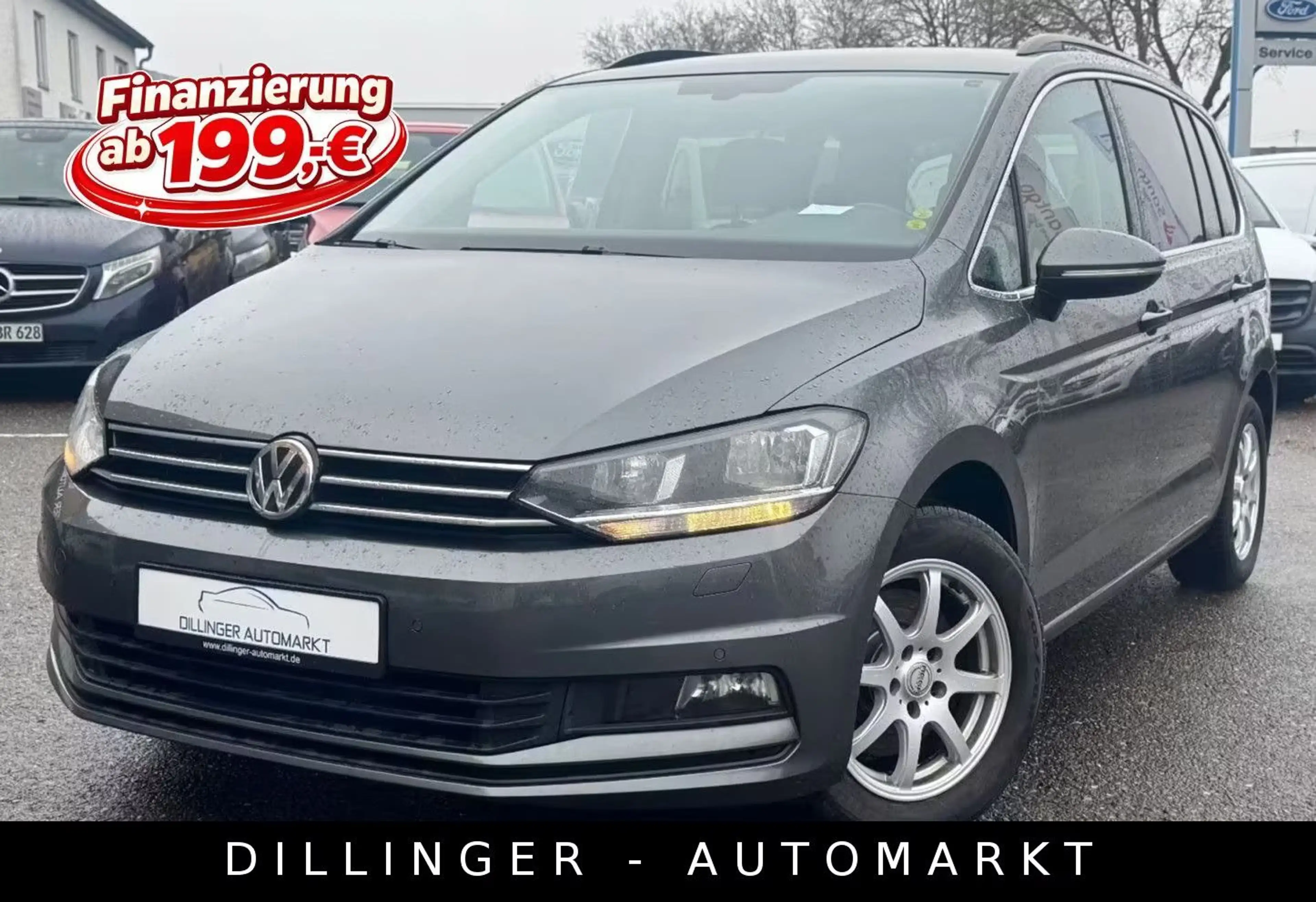 Volkswagen Touran 1.6 TDI DSG Comfortline 7-Sitzer AHK ACC