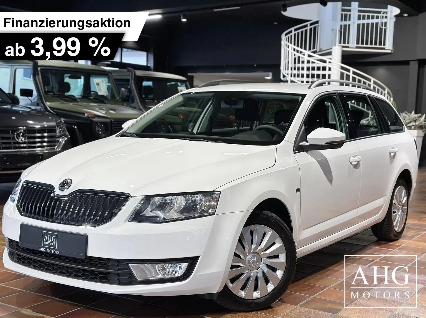 Skoda Octavia COMBI TDI 4x4 AMBITION SHZ TEMPO 2Z-KLIMAAUTO Weiß - 1