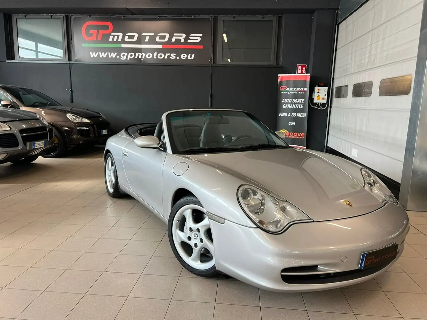 Porsche 911 996 Cabrio 3.6 Carrera 4 320CV MANUALE ! ITALIANA Argent - 1