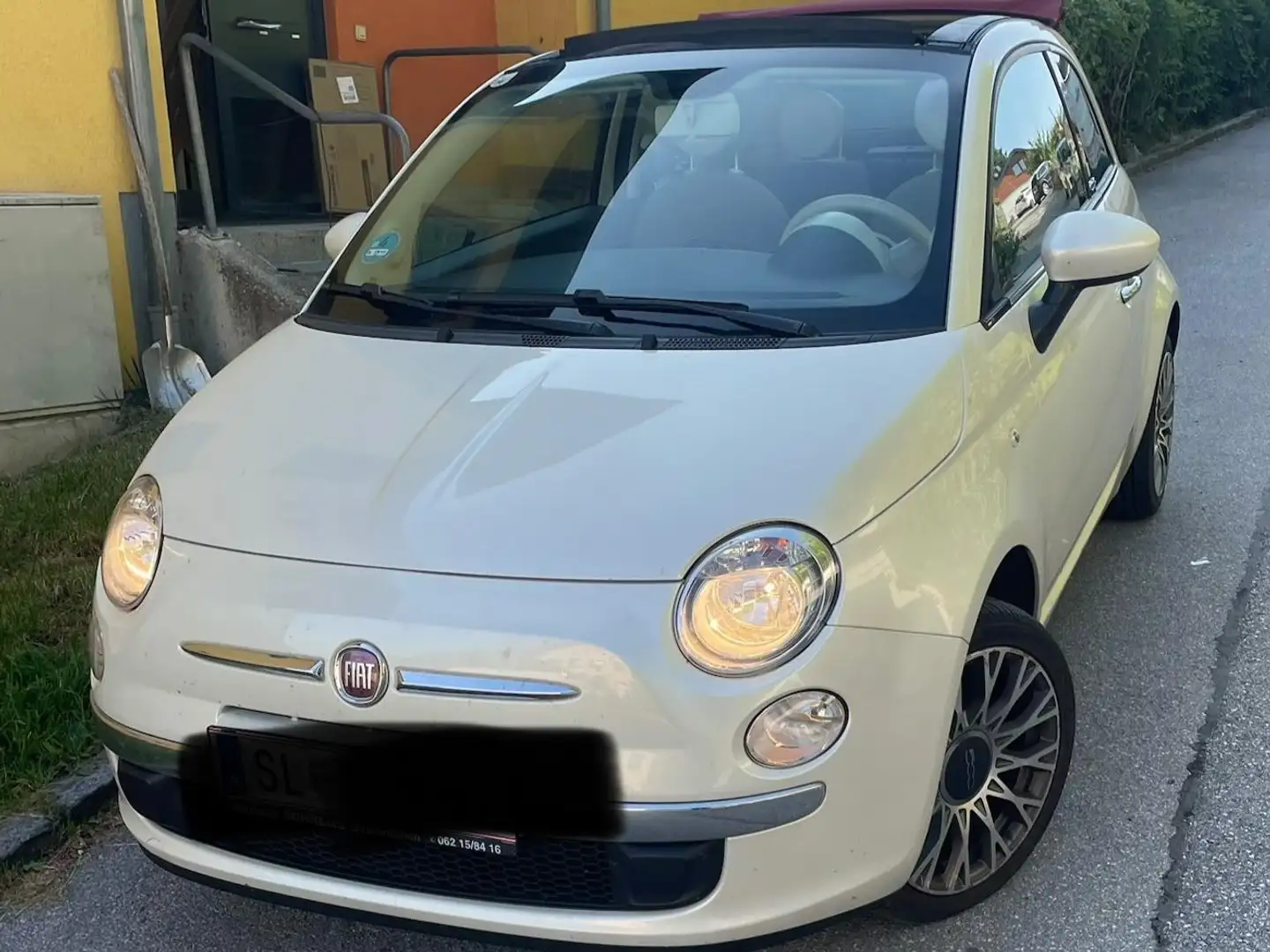 Fiat 500C 500 Cabrio 1,2 Lounge Lounge Weiß - 1