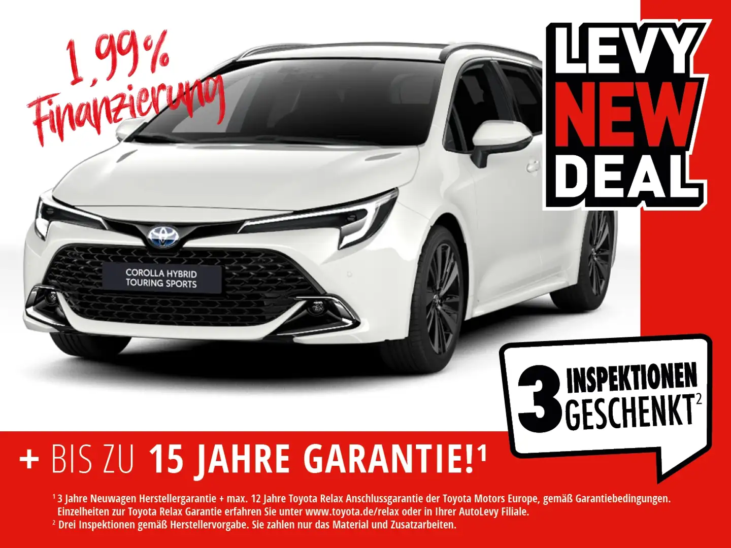 Toyota Corolla TS Teamplayer *Summer-Special 1,99% Weiß - 1