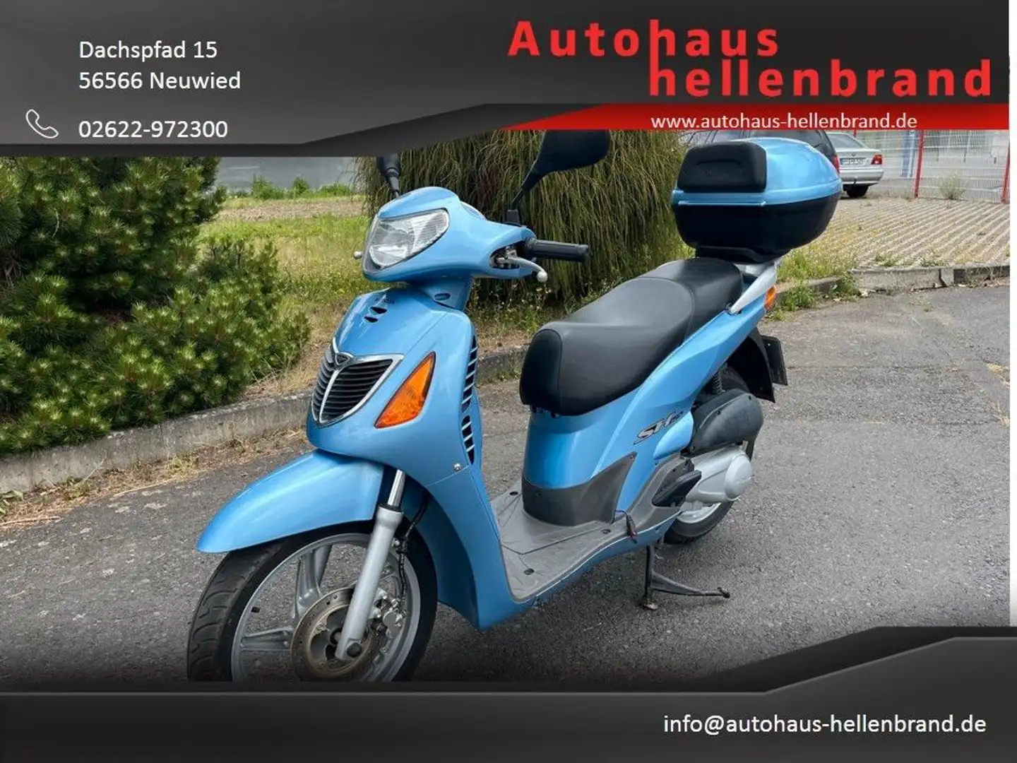 Honda SH 125 Bleu - 1