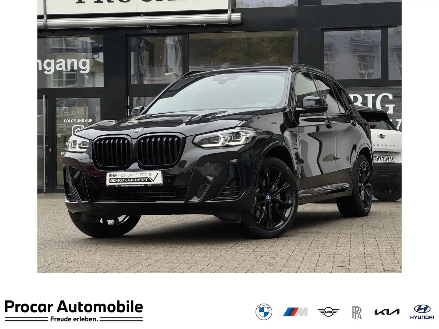 BMW X3 xDrive30e M Sport AdapLED DA PA RFK HiFi AHK Schwarz - 1