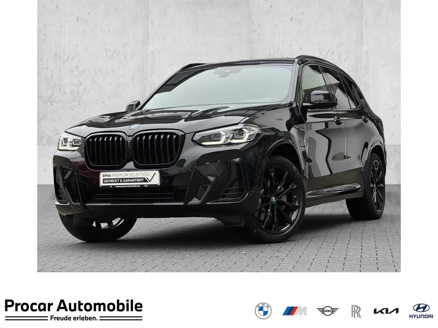 BMW X3 xDrive30e M Sport AdapLED DA PA RFK HiFi AHK Noir - 1