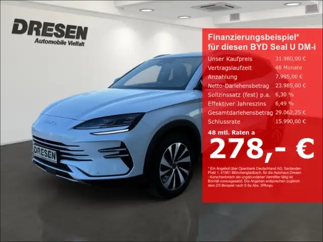 Byd SEAL U Comfort Leder/360 Grad/Kamera/Klimasitze