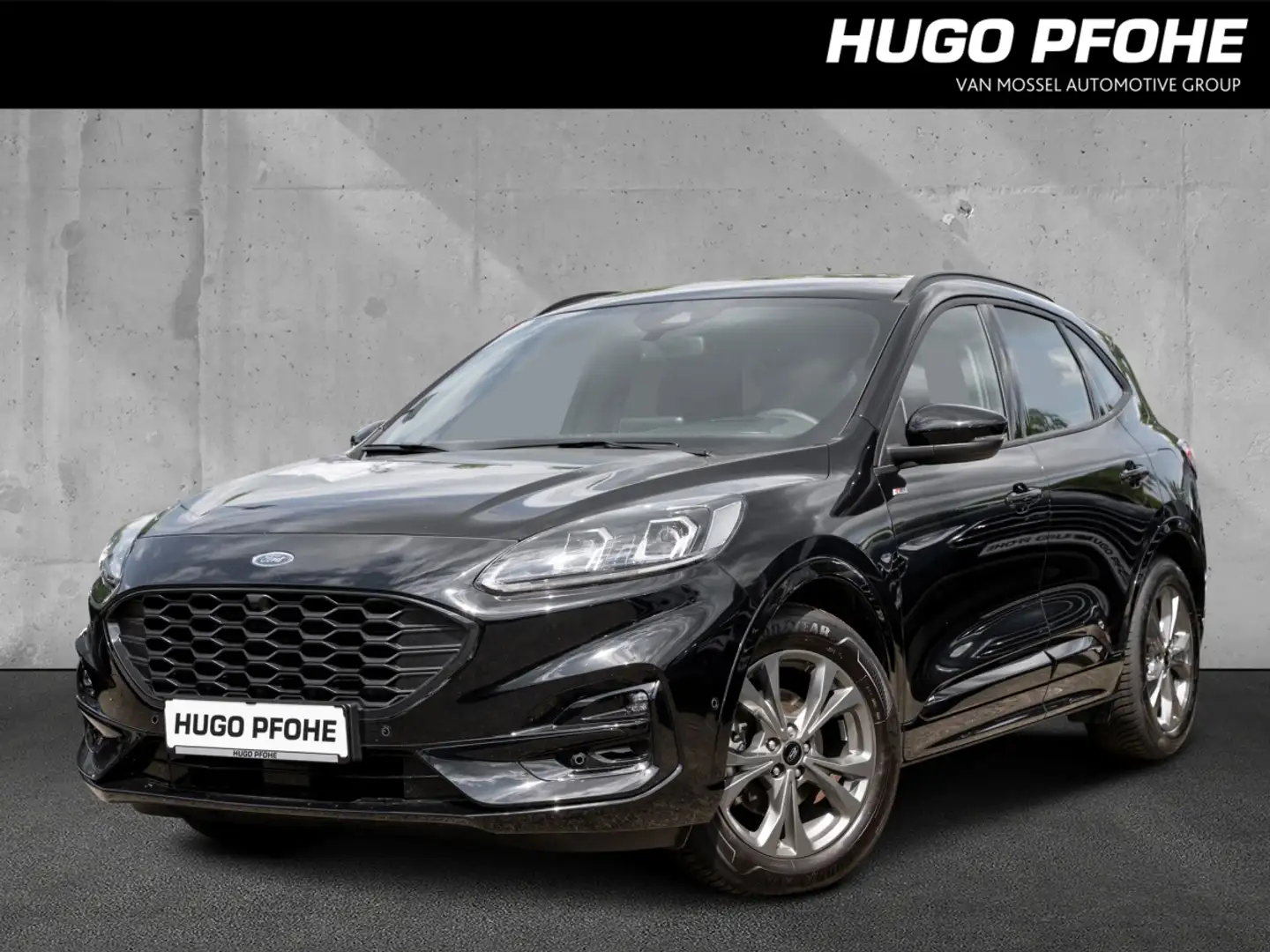 Ford Kuga ST-Line 2.0 EcoBlue 88kW Autom. LED. AHK. GJR. ACC Schwarz - 1