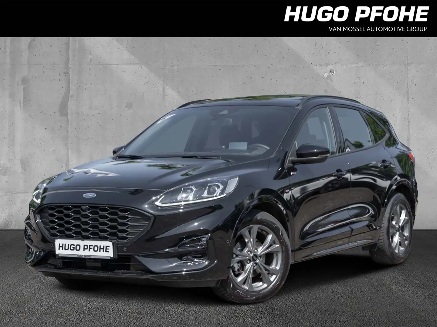 Ford Kuga ST-Line 2.0 EcoBlue 88kW Autom. LED. AHK. GJR. ACC Schwarz - 1