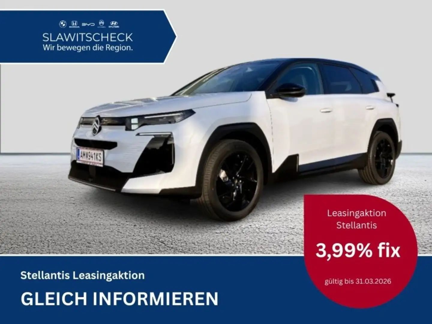 Citroen C5 Aircross Hybrid 145 Automatik MAX Weiß - 1