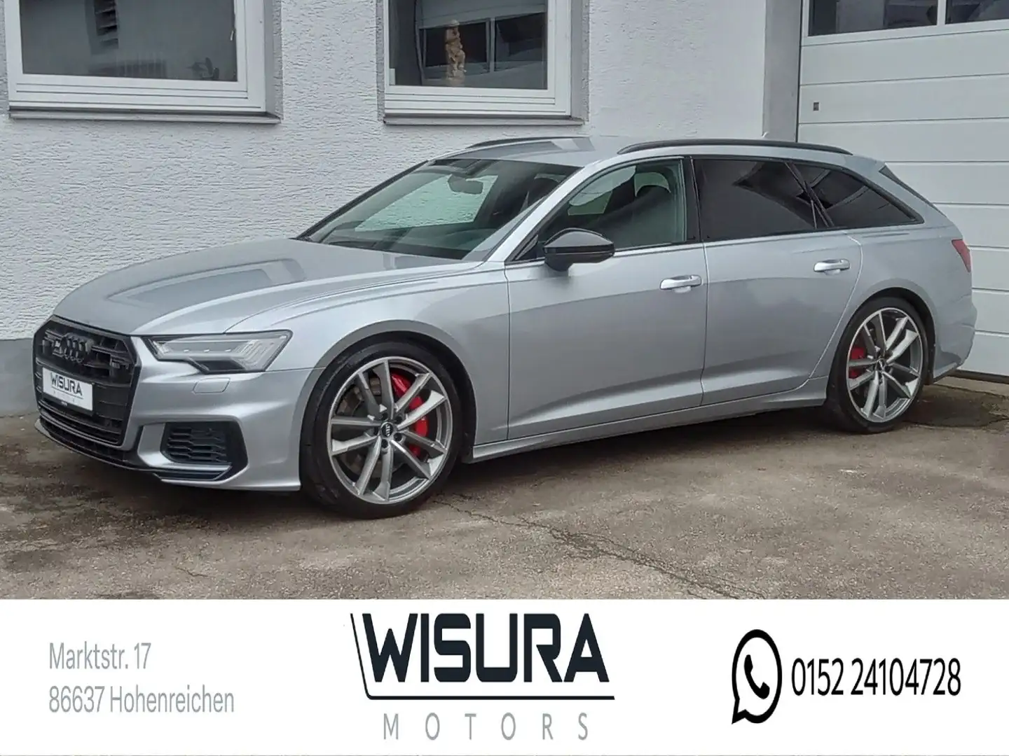 Audi S6 Avant 3.0 TDI quat. RFK LED B&O S Sports. Argent - 1