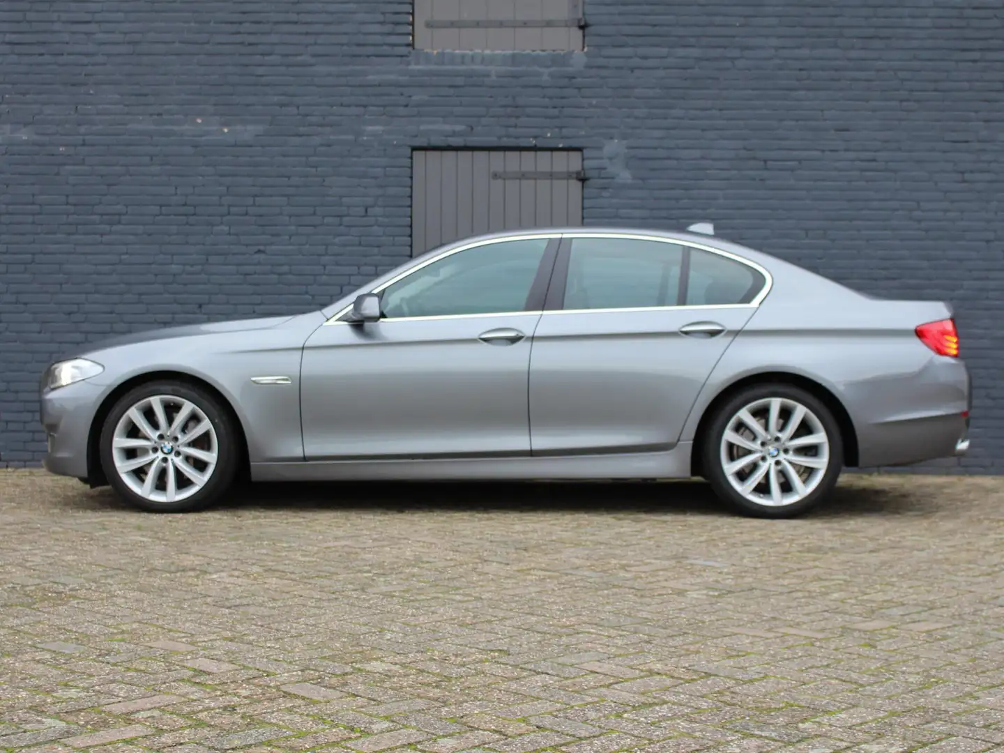 BMW 530 5-serie 530d 8 traps automaat youngtimer concourss Gris - 2