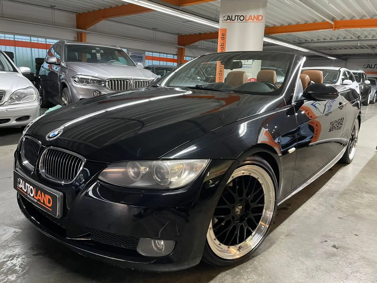 BMW 325 Cabrio 325d*LEDER*XENON*NAVI*PDC*19´ZOLL*TIEF* Fekete - 2