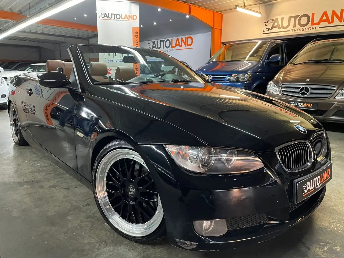 BMW 325 Cabrio 325d*LEDER*XENON*NAVI*PDC*19´ZOLL*TIEF* Fekete - 1