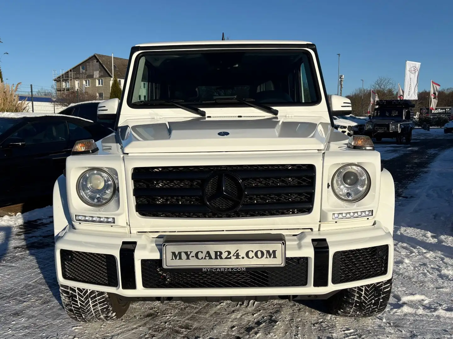 Mercedes-Benz G 350 d+StandHzg+Schiebedach Blanc - 1