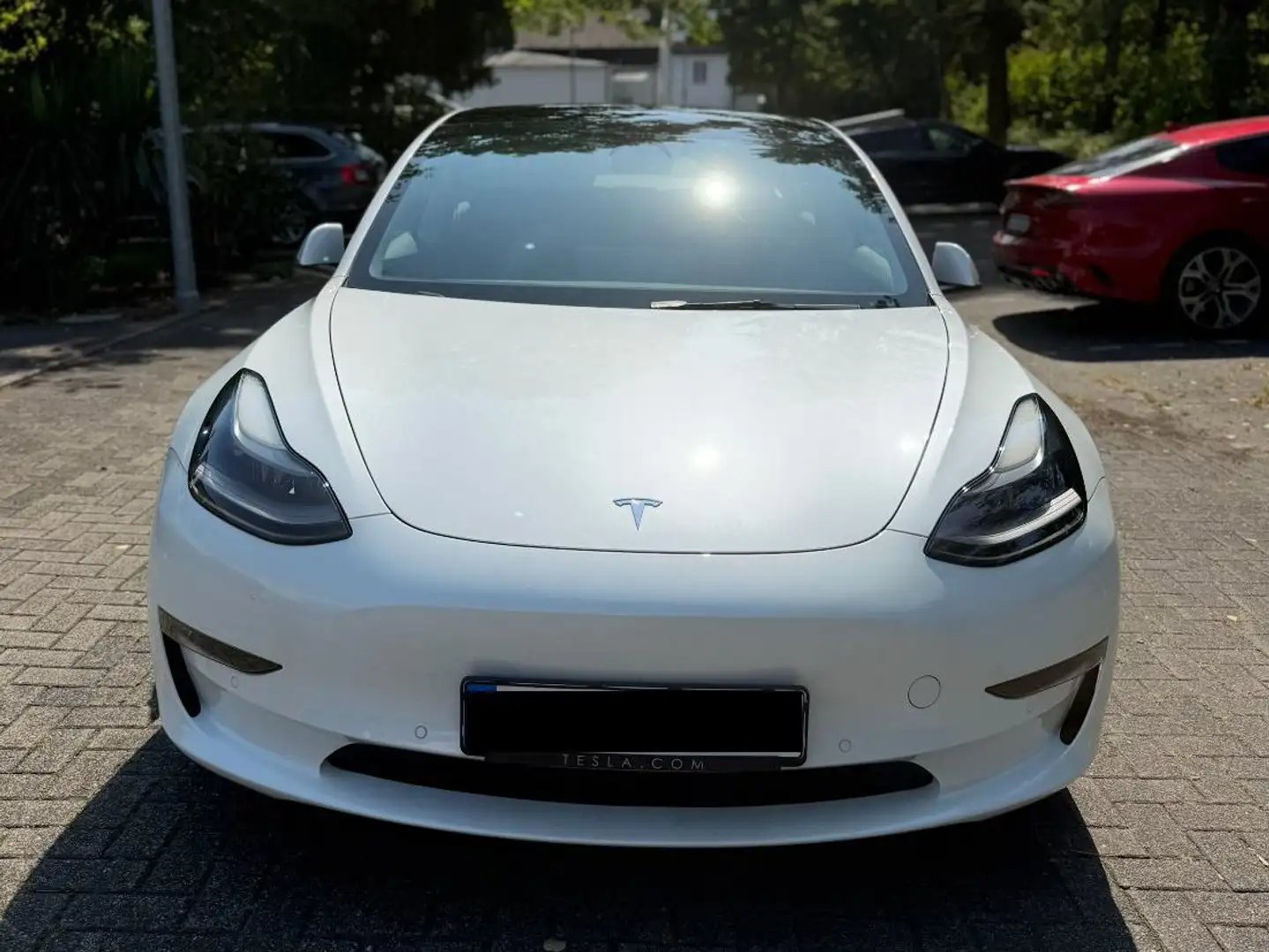 Tesla Model 3 LR AWD | EAP | 20.500 km | 1. Hand | Top Zustand Weiß - 2