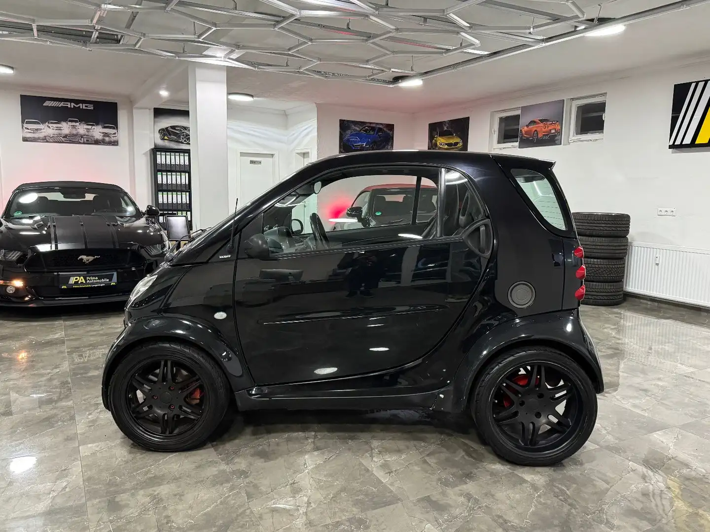 smart forTwo Brabus 1st edition 076/500 / Klima Pano Schwarz - 2