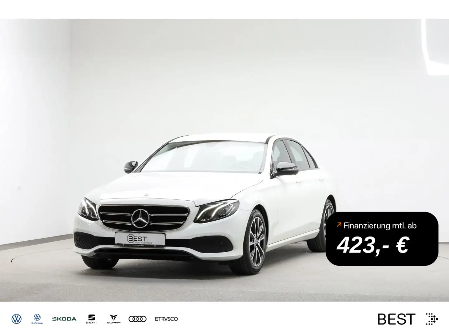 Mercedes-Benz E 300 d LIM LED*NAVI*KAMERA*NIGHT-PAKET Blanc - 1