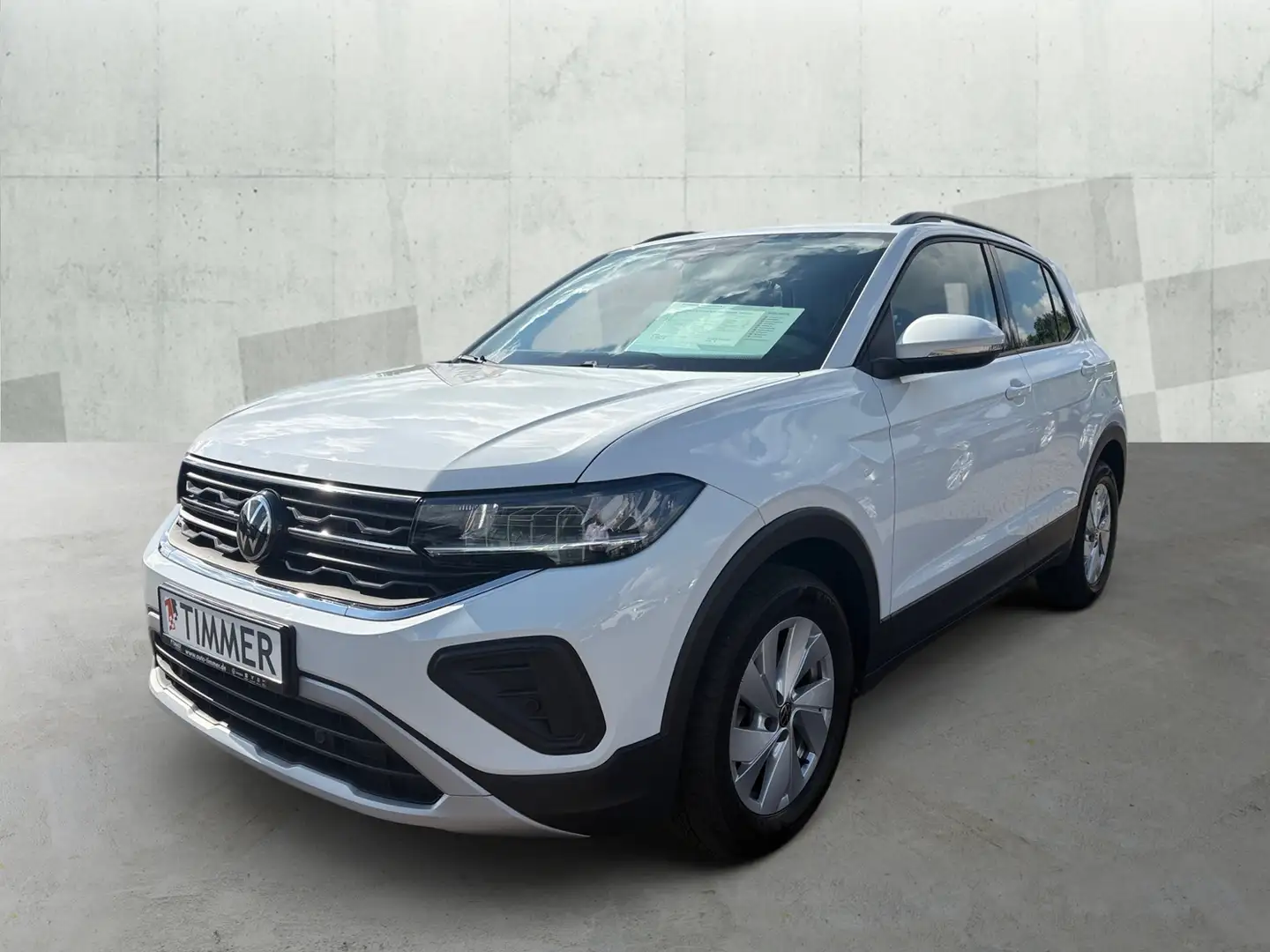 Volkswagen T-Cross 1.0 TSI LIFE +AppConnect+LED+ACC+TRAVEL+VIRTUAL+S Weiß - 2