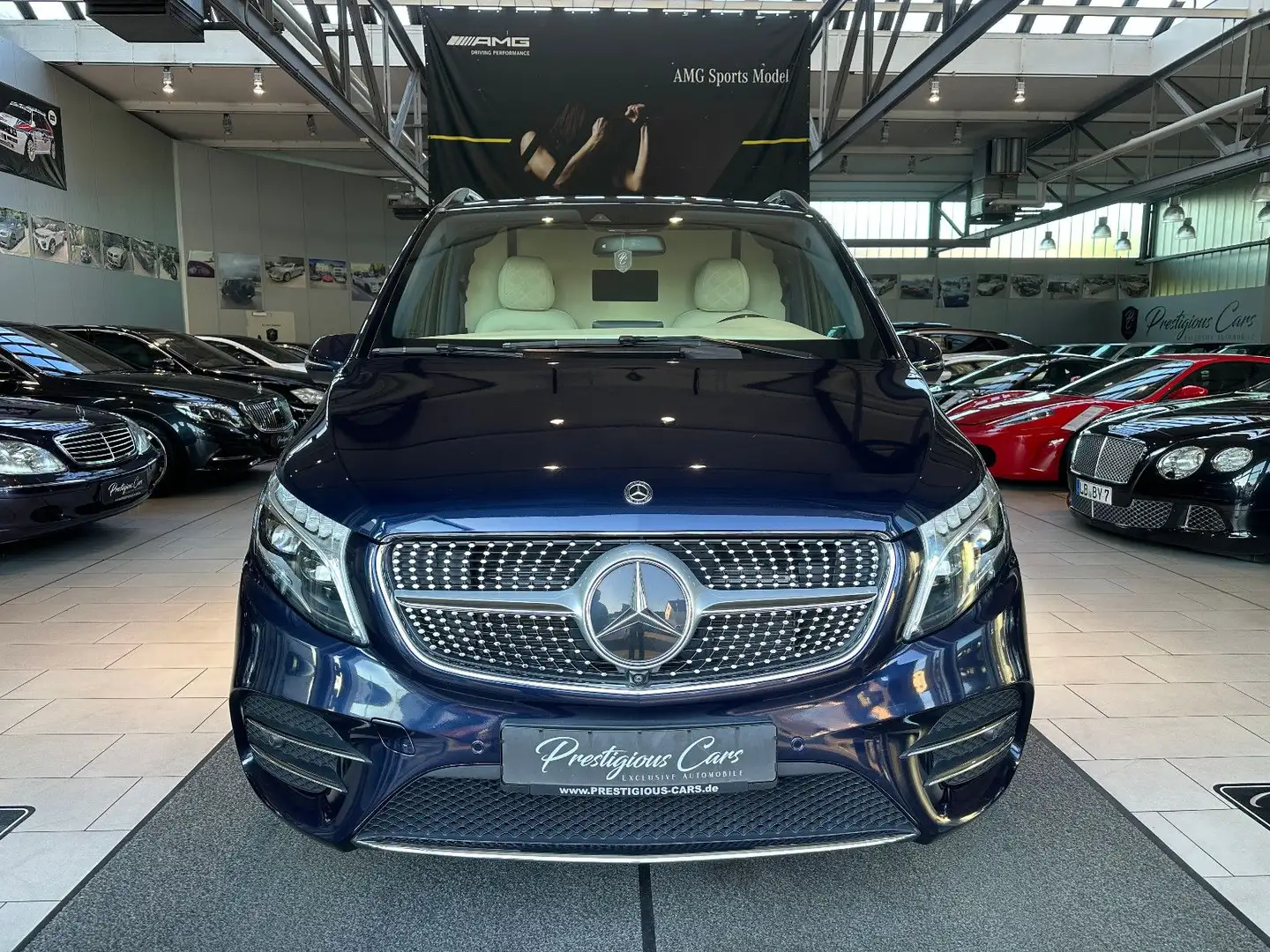 Mercedes-Benz V 300 AMG LINE VIP BUSINESS TV MAYBACH SEATS TOP Bleu - 1