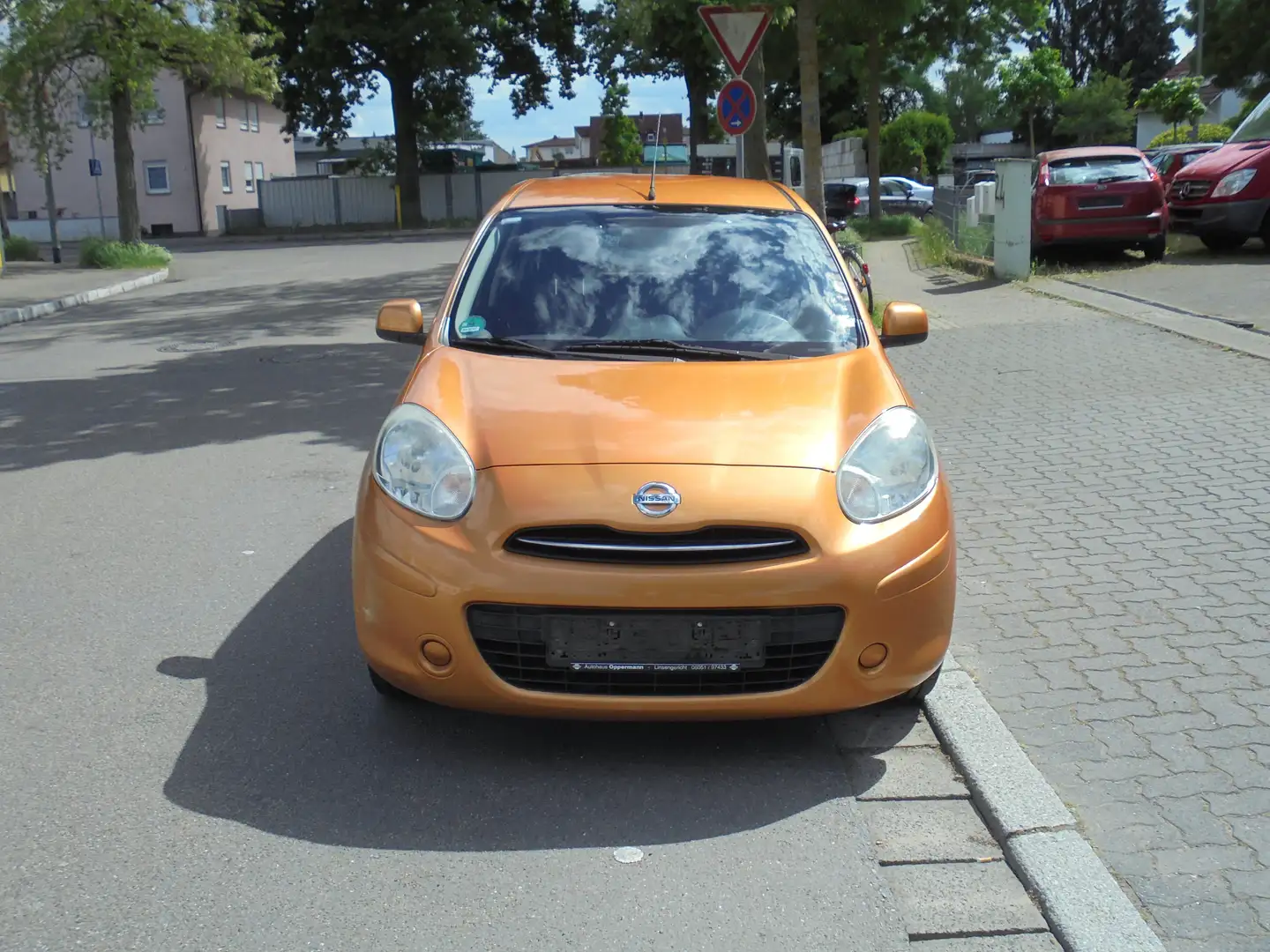 Nissan Micra Acenta Navi klimaautomatik 5 Türer Orange - 1