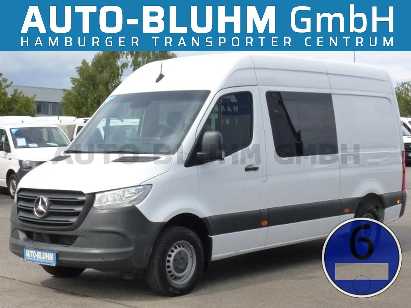 Mercedes-Benz Sprinter 315 Mixto L2H2 AHK 2,0T 4-Sitze Stdhzg Bílá - 1