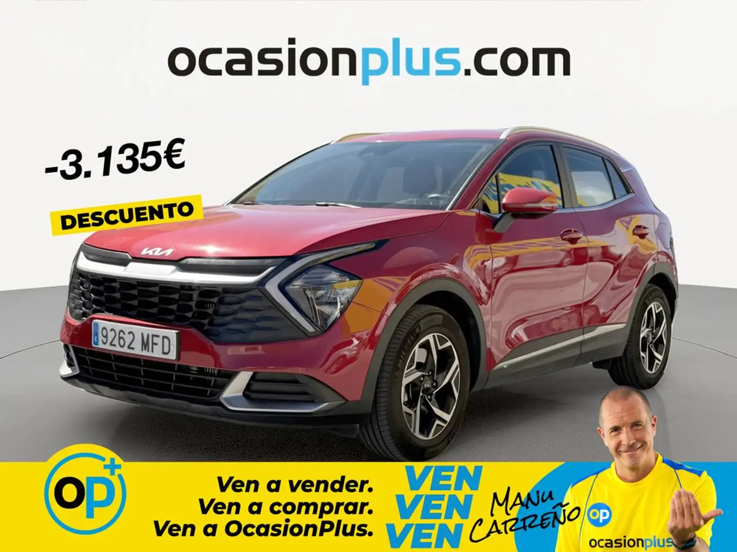 Kia Sportage 1.6 T-GDi Concept 150 Rojo - 1