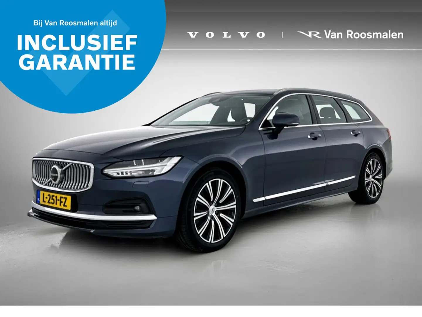 Volvo V90 2.0 B4 Inscription | Leder | Panorama dak | Trekha Bleu - 1