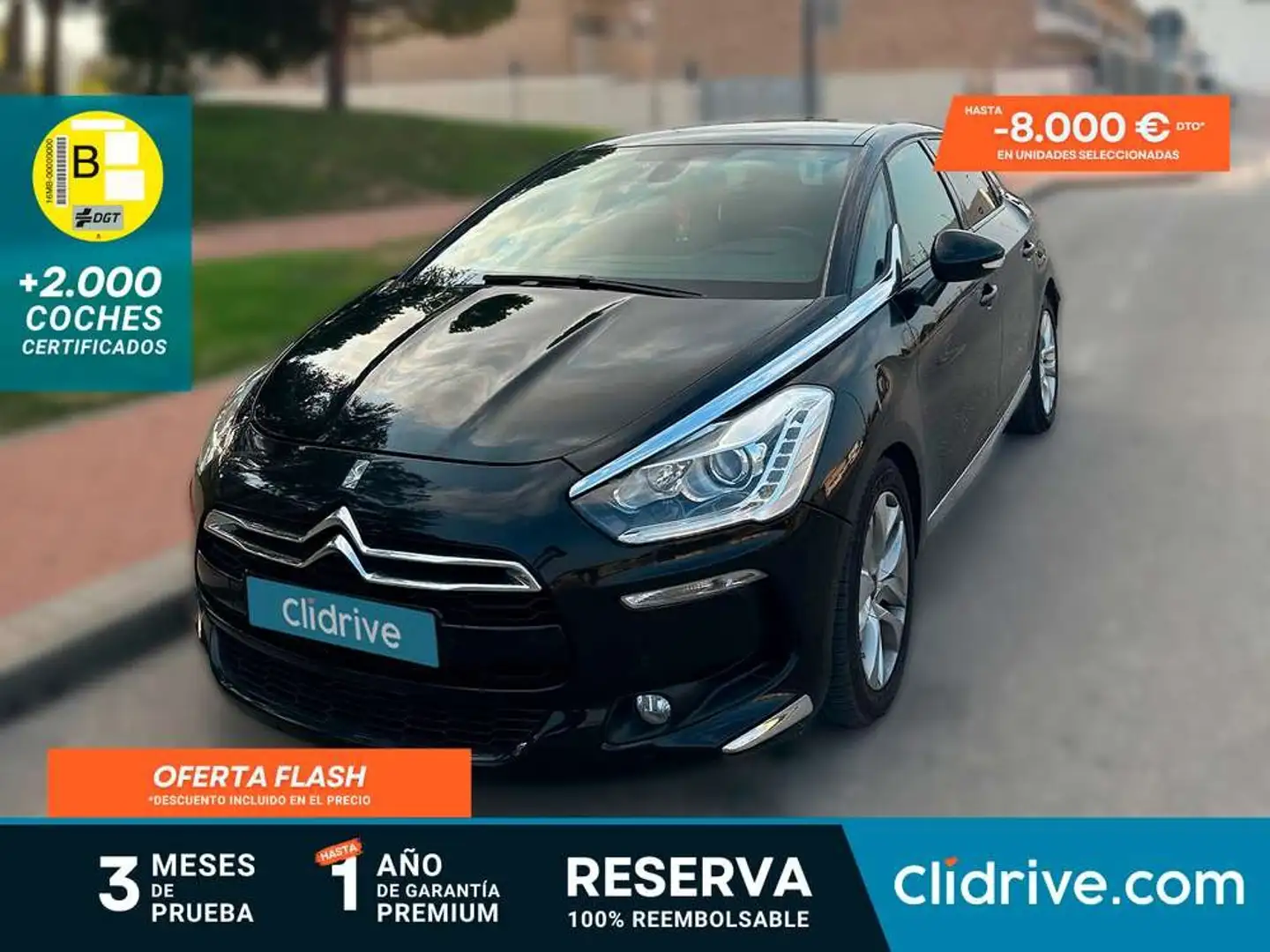 Citroen DS5 HDi 160cv Design Negro - 1