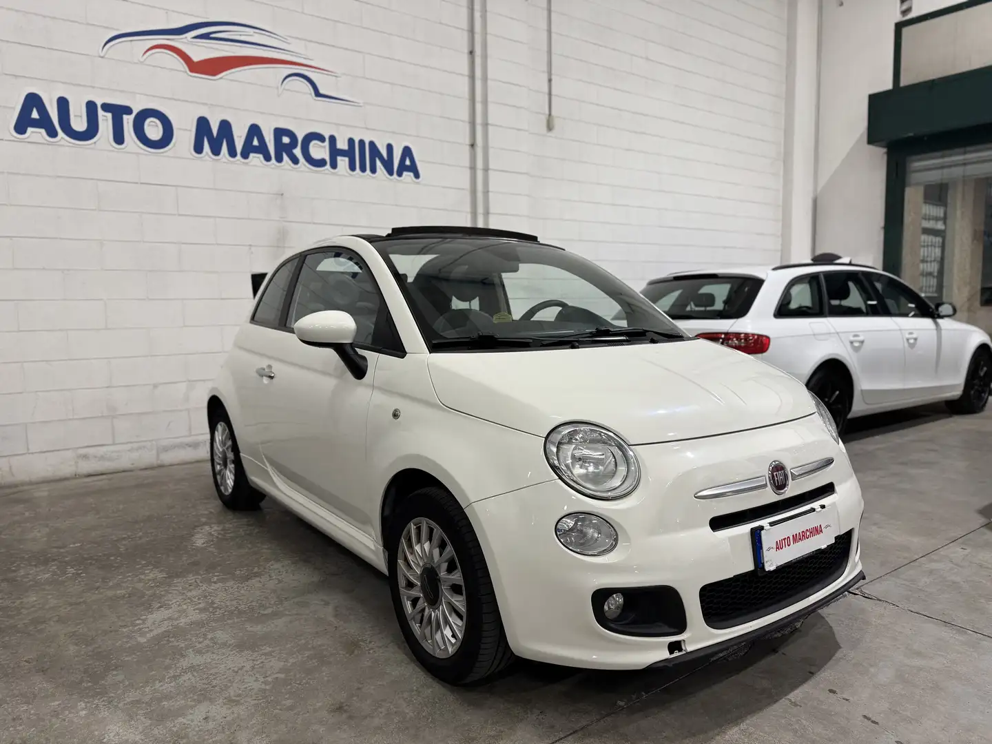 Fiat 500C 1.2 sport CABRIO OCCASIONE Blanc - 1