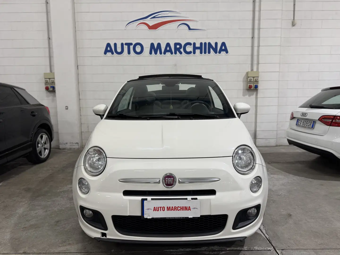 Fiat 500C 1.2 sport CABRIO OCCASIONE Blanc - 2
